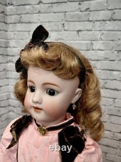 21 Precious Simon Halbig 550 Bisque Doll On French Marked Body