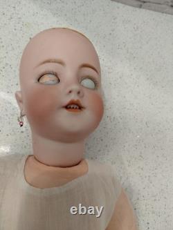 21 Precious Simon Halbig 550 Bisque Doll On French Marked Body