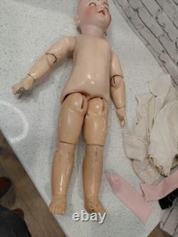 21 Precious Simon Halbig 550 Bisque Doll On French Marked Body