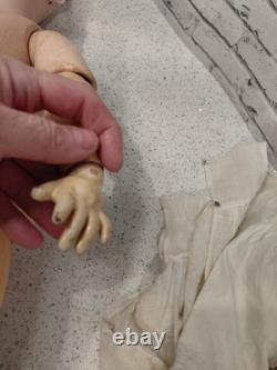 21 Precious Simon Halbig 550 Bisque Doll On French Marked Body