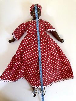 21 Vintage Black Americana Porcelain Mammy African-American Doll