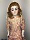 22 Antique German Bahr & Proschild Bisque Doll Leather Body Brown Stat Eyes #l