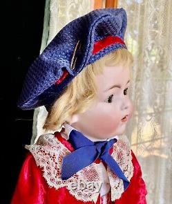 22 Antique German Character Doll Toddler 1295 Franz Schmidt FS&C Kestner S&H