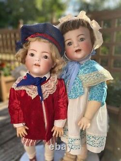 22 Antique German Character Doll Toddler 1295 Franz Schmidt FS&C Kestner S&H