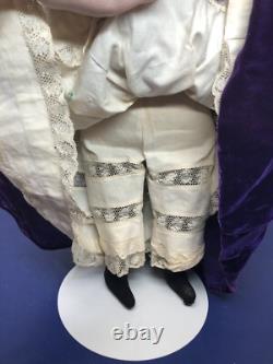 22 Antique Porcelain German China Head Kling Bell Blonde Early Doll Body #SC5