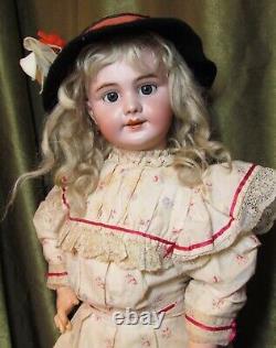 23 Antique French Doll Bebe Tete Jumeau DEP size 10 Rare Working Voice Box