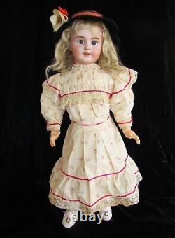 23 Antique French Doll Bebe Tete Jumeau DEP size 10 Rare Working Voice Box
