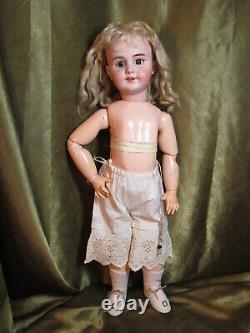 23 Antique French Doll Bebe Tete Jumeau DEP size 10 Rare Working Voice Box