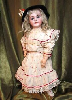 23 Antique French Doll Bebe Tete Jumeau DEP size 10 Rare Working Voice Box