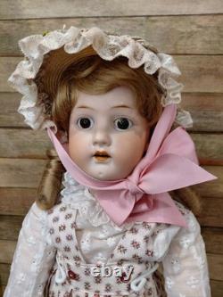 23 Heubach Kopplelsdorf 250.5 German Perfect Bisque Fab Cotume And Hat