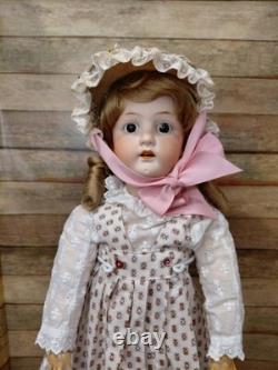 23 Heubach Kopplelsdorf 250.5 German Perfect Bisque Fab Cotume And Hat
