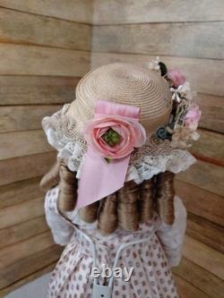 23 Heubach Kopplelsdorf 250.5 German Perfect Bisque Fab Cotume And Hat