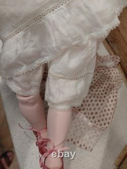 23 Heubach Kopplelsdorf 250.5 German Perfect Bisque Fab Cotume And Hat
