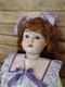 23 Max Handwerck Bisque Head Doll, Beautiful Lilac & Pink Dress