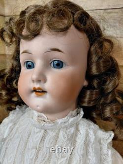 24 Antique Doll Heubach Koppelsdorf 250-6 Gorgous Whitework Dress