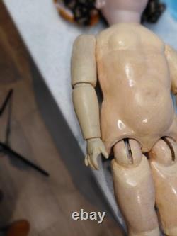 24 Antique Doll Heubach Koppelsdorf 250-6 Gorgous Whitework Dress