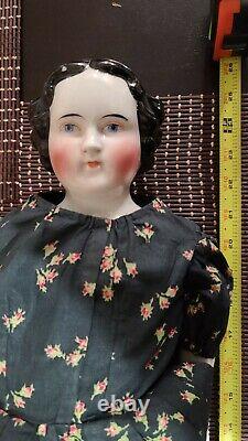 25.5 inch china head doll antique