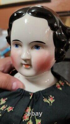 25.5 inch china head doll antique