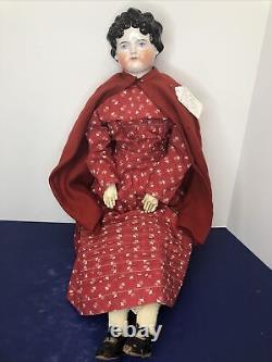25 Antique German Alt Beck Gottschaulck ABG China Doll Dolly Madison Bow #L