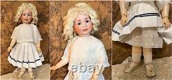 25 Antique German Character Doll Toddler Kammer Reinhardt Simon Halbig 116A S&H