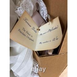 28 Turner Dolls Melinda Porcelain Doll Limited Edition #126 Vtg Original Box