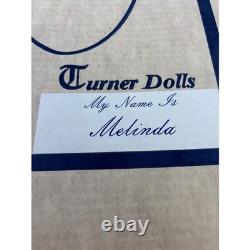 28 Turner Dolls Melinda Porcelain Doll Limited Edition #126 Vtg Original Box