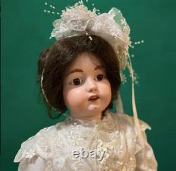 28 Vintage Simon & Halbig Reproduction Porcelain Doll by Lynda & Alan Marx