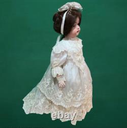 28 Vintage Simon & Halbig Reproduction Porcelain Doll by Lynda & Alan Marx