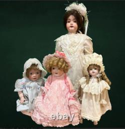 28 Vintage Simon & Halbig Reproduction Porcelain Doll by Lynda & Alan Marx