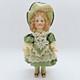 3 1/2 Antique Reproduction Porcelain Doll With Antique Lace By Artisan Pat Boldt