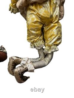 3 Vintage Handmade Dolls Kleski Inspired 30 Jester & Fortune Teller