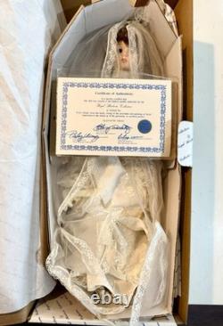 30 Porcelain Bride Doll Royal Heirloom Tomich w COA Vintage Wedding