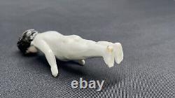 4.5 Inches Antique 1800's GERMANY Miniature WHITE CHINA FROZEN CHARLOTTE