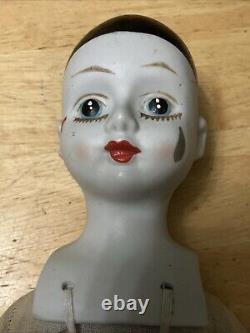 4 Vintage Porcelain Clown Dolls