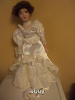 4 Vintage Porcelain Dolls