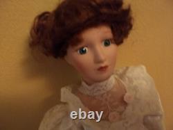4 Vintage Porcelain Dolls