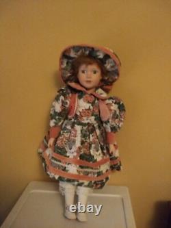 4 Vintage Porcelain Dolls