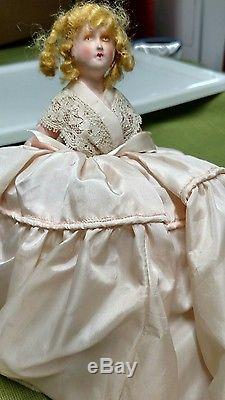 6 Antique doll lot rare vintage porcelain