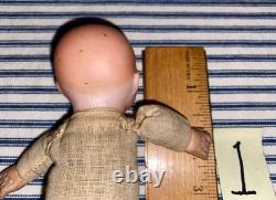 7 TINY German Bisque Head Baby Dolls, Herm Steiner, Armand Marseille, Rechnagel