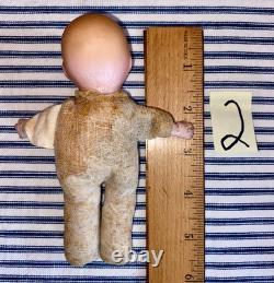 7 TINY German Bisque Head Baby Dolls, Herm Steiner, Armand Marseille, Rechnagel