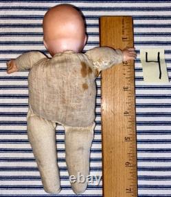 7 TINY German Bisque Head Baby Dolls, Herm Steiner, Armand Marseille, Rechnagel