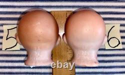 7 TINY German Bisque Head Baby Dolls, Herm Steiner, Armand Marseille, Rechnagel
