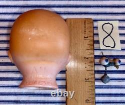 7 TINY German Bisque Head Baby Dolls, Herm Steiner, Armand Marseille, Rechnagel