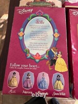 7 Vintage Porcelian Dolls In Original Packaging-disney