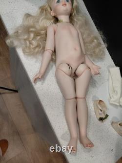 A. Marque 19 Repro Doll 1994 By D. Great Painting, Great Costume