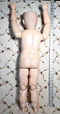 ADORABLE! 32 K R Kammer Reinhardt Simon & Halbig 76 Antique German Doll