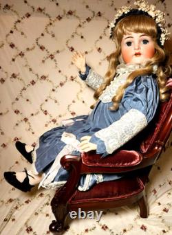 ADORABLE! 32 K R Kammer Reinhardt Simon & Halbig 76 Antique German Doll