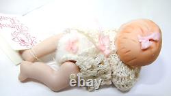 ALMOST REAL Porcelain Doll Bisque 1992 MAREE MASSEY 3 Girl CURLY Miniature VTG