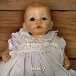 ANGELA 1998 DIANNA EFFNER EXPRESSIONS 20 PORCELAIN BABY DOLL Vintage