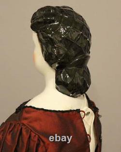 ANTIQUE CHINA DOLL With FANCY HAIRDO